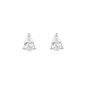 Ania Haie Silver Pear Stud Earrings - E056_01H