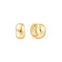 Ania Haie Chubby Small Huggie Hoop Gold Earrings - E064-04G