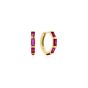 Ania Haie Gold Rosé Holiday Huggie Hoop Earrings - E071-04G