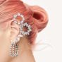 Swarovski Millenia Earrings Pear Cut - White with Rhodium Plating 5601509