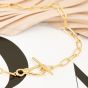 Ania Haie Gold Knot T Bar Chain Bracelet B029-01G