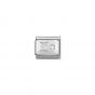 Nomination Silver and Zirconia Classic Gemini Charm - 330302/03