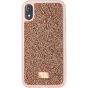 Swarovski Glam Rock Smartphone Case, iPhone® XR, Pink Gold 5506306