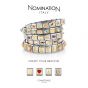 Nomination Classic Gold Monuments Pyramid Charm
