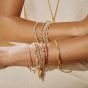 Annie Haak A Lot of Sparkle Gold Bracelet - Clear Crystal