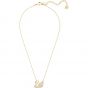 Swarovski Iconic Swan Pendant, White, Gold Plating 5063921
