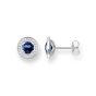 Thomas Sabo Glam and Soul 'Light of Luna' Ear Studs, Dark Blue