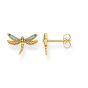 Thomas Sabo Dragonfly Ear Studs, Gold H2051-315-7