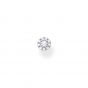 Thomas Sabo Single Earring - White Stone Halo in Silver H2141-051-14