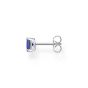 Thomas Sabo Single Ear Stud with Square Blue Stone Silver H2233-699-32