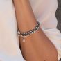 Annie Haak Hematite Teeny Silver Star Bracelet