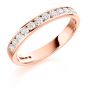 Raphael Collection Half Eternity Ring - Channel Set - Round Brilliant HET1310