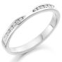 Raphael Collection Half Eternity Ring - Curved and Shaped Channel Set