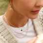 Daisy Isla Rope Necklace - Silver SN01_SLV