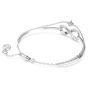 Swarovski Hyperbola Infinity Chain Bangle - White with Rhodium Plating 5684049