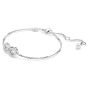 Swarovski Hyperbola Infinity Bracelet - White with Rhodium Plating 5679664