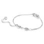 Swarovski Hyperbola Infinity Bracelet - White with Rhodium Plating 5679664