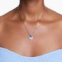 Swarovski Idyllia Shell Pendant - Blue with Rhodium Plating 5689195