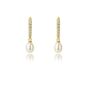 Georgini Oceans Bondi Freshwater Pearl Earrings - Gold - IE1110G
