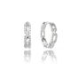 Georgini Goddess Link Hoop Earrings - Silver - IE1125W