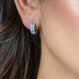 Georgini Gifts Jasmine Hoop Earrings - Silver IE1136W