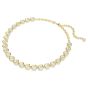 Swarovski Imber Tennis Necklace - White Gold Tone Plated