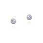 Sarah Alexander Instinct Classic Silver Zirconia Stud Earrings