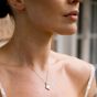 Georgini Sydney Soiree Fairwater Mother of Pearl Pendant - Silver IP1187W