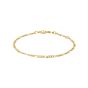 IX Figaro Bracelet - Gold DMVFG060GD18