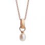 Jersey Pearl VIVA Pendant, Rose-Gold