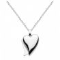 Kit Heath Love Affair Heart Silver Necklace 
90JT017