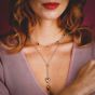 Kit Heath Desire Kiss Blush Heart Station Necklace 90501RRP