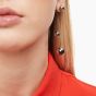 Calvin Klein Unpaired Silver Tone Drop Earrings