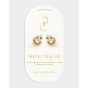 Katie Loxton 'November' Waterproof Gold Birthstone Hoop Earrings KLJ6430