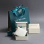 Kit Heath Entwine Twine Twist Hinged Silver Bangle