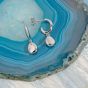 Kit Heath Coast Pebbles Semi Hoop Stud Drop Earrings - 60187RP