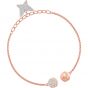Swarovsk Remix Collection Lilia Strand, White, Rose-Gold Tone Plated 5479024