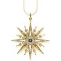 Thomas Sabo Large Royalty Star Gold Necklace