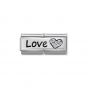 Nomination Classic Double Link Love Charm - Silver - 330731/05