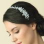 Ivory & Co Mae Silver and Crystal Hairvine