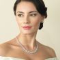 Ivory and Co Manhattan Crystal Pear Cut Necklace - manhattannecklace