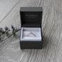 Marquise Cut Diamond Engagement Ring with Twist Band