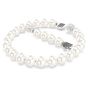 Swarovski Matrix Bracelet Crystal Pearl - White with Rhodium Plating - 5747747