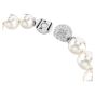 Swarovski Matrix Bracelet Crystal Pearl - White with Rhodium Plating - 5747747