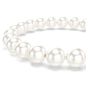 Swarovski Matrix Bracelet Crystal Pearl - White with Rhodium Plating - 5747747