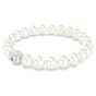 Swarovski Matrix Bracelet Crystal Pearl - White with Rhodium Plating - 5747747