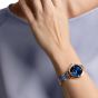 Swarovski Cosmic Rock Watch, Metal Bracelet, Blue, Rose Gold Tone 5466209