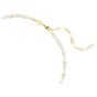 Swarovski Mesmera Necklace Mixed Cuts - White with Gold Tone Plating. Item code 5743826.