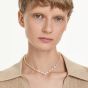 Swarovski Mesmera Necklace Mixed Cuts - White with Gold Tone Plating. Item code 5743826.