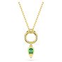 Swarovski Mesmera Pendant Pear Cut - Green with Gold Tone Plating - 5732484